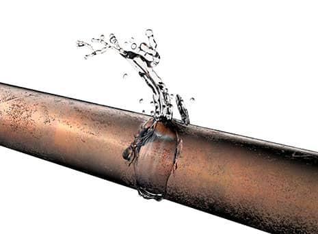 Water Leaks repaired by Hanson's Plumbing & Heating